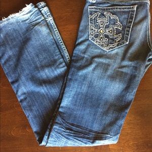 Miss Me Boot Cut Low Rise